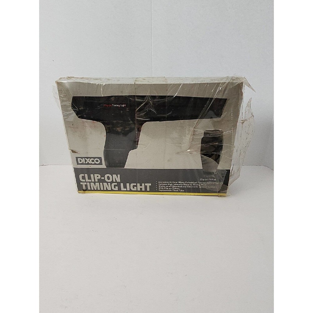 Vintage Dixson Dixco Clip-on Timing Light Timing Light Model 418 New Open Box